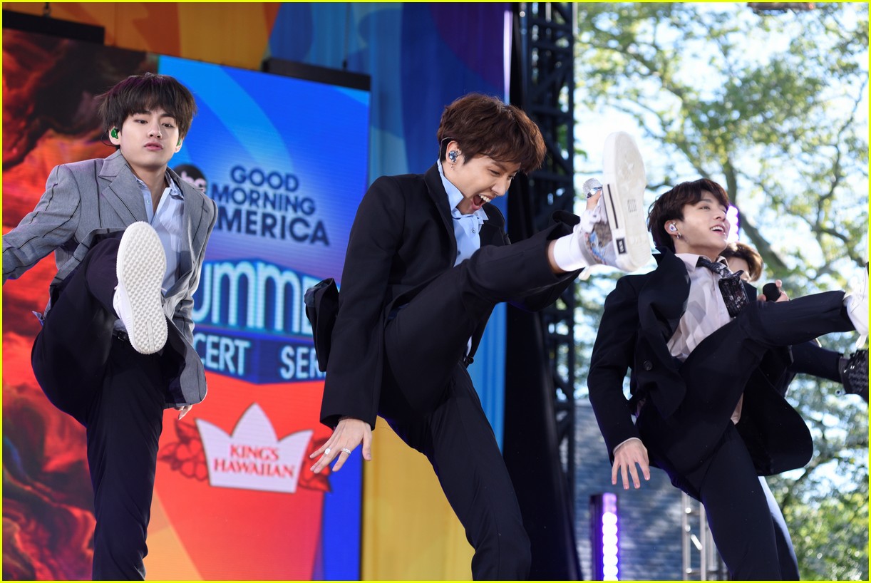 BTS Kick Off 'Good Morning America' Summer Concert Series - Watch Now!