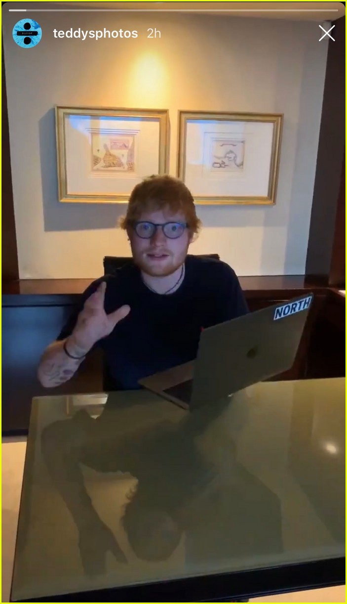 Is Ed Sheeran Teasing a New Song Called 'IDC' With Justin Bieber?