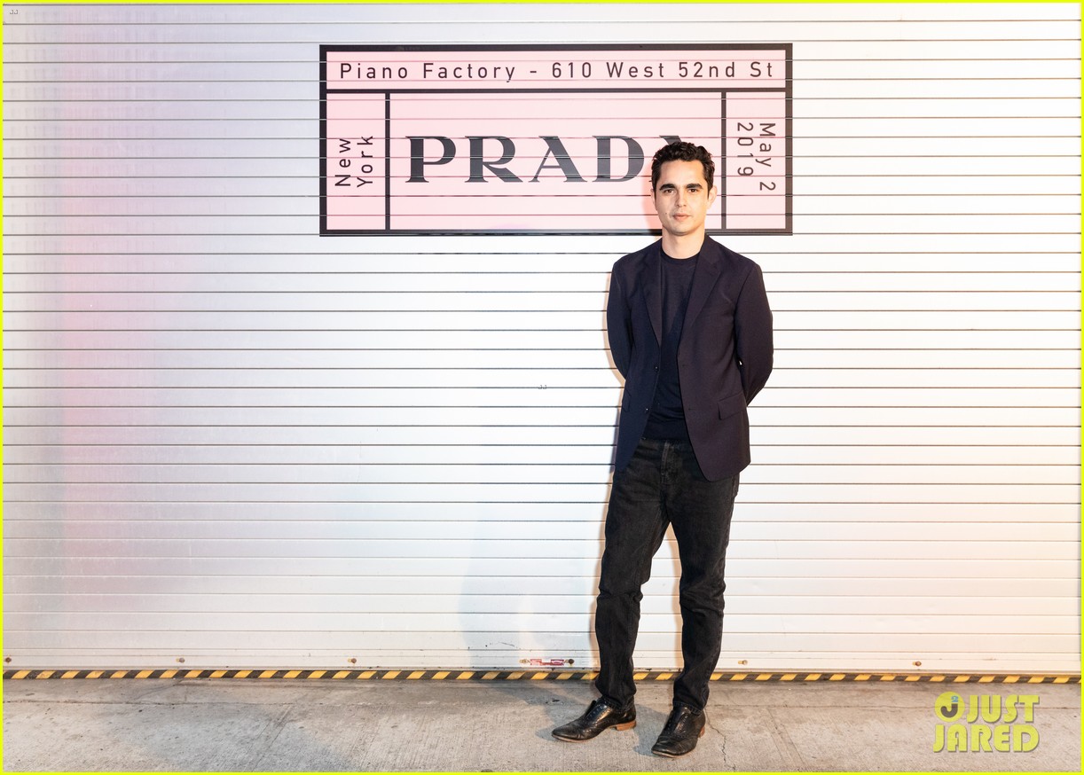 Elle Fanning is Joined by Rumored Boyfriend Max Minghella at Prada Fashion Show!
