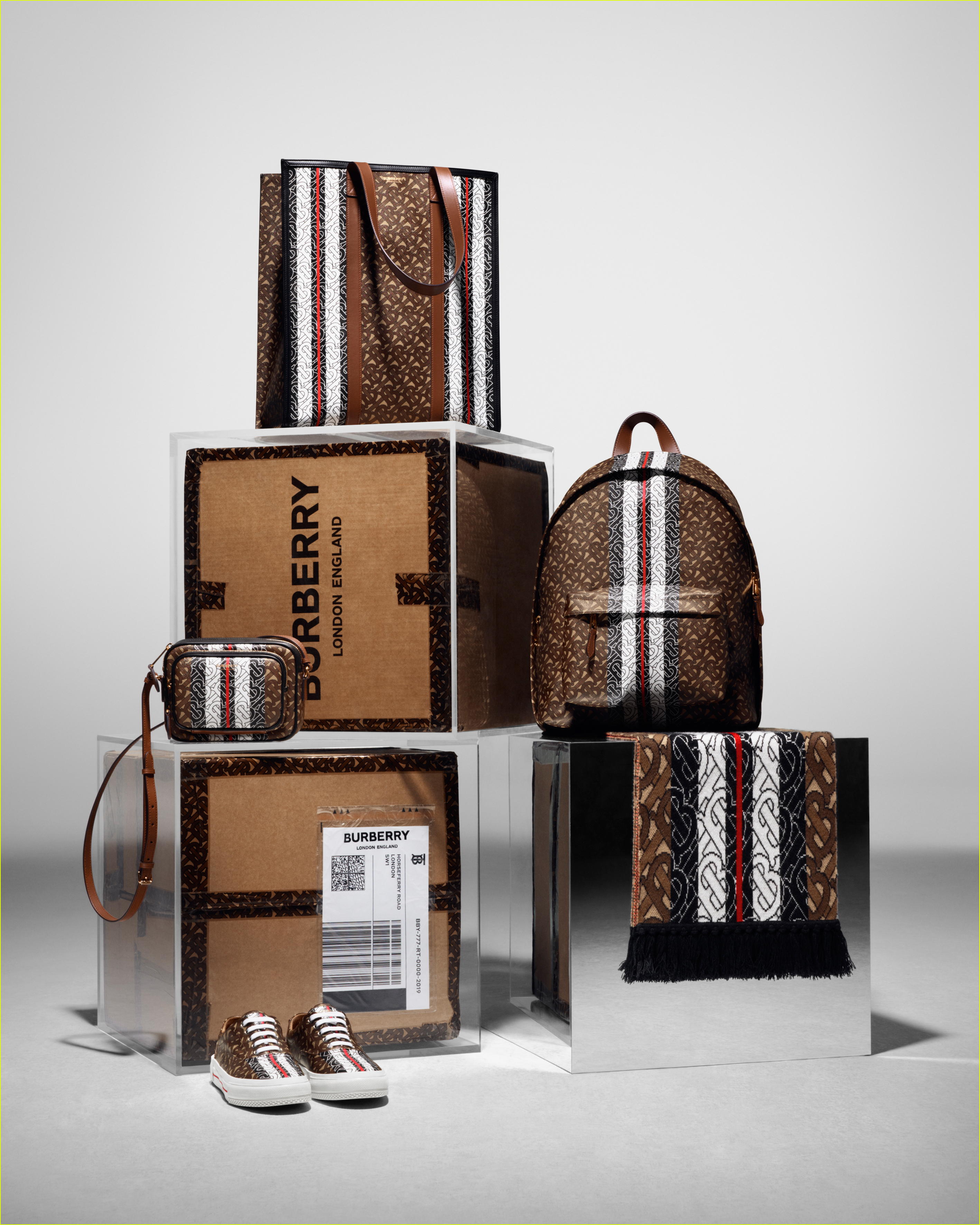 Gigi Hadid Rocks Four Looks in Burberry's New Campaign!