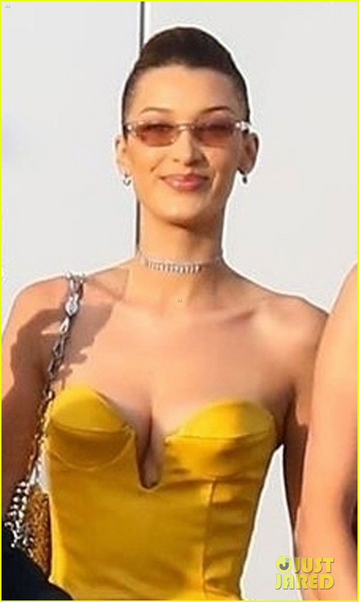 Kendall Jenner & Bella Hadid Swap Bikinis For Formal Wear