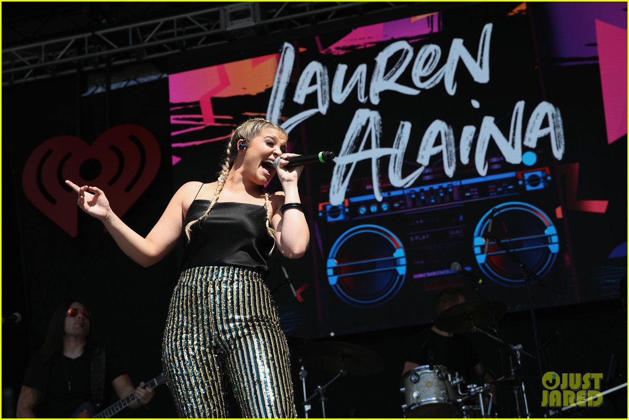 Lauren Alaina Takes The Stage at iHeartCountry Festival's Daytime Village