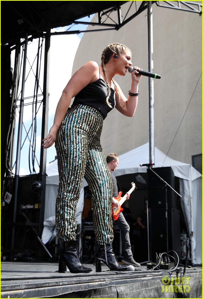 Lauren Alaina Takes The Stage at iHeartCountry Festival's Daytime Village