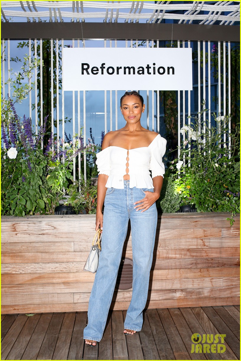 Lili Reinhart Celebrates Reformation's New Shoe Collection