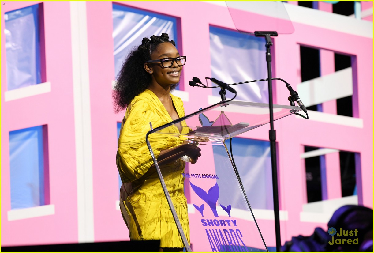 Marsai Martin Honored With Phenom Award at Shorty Awards 2019