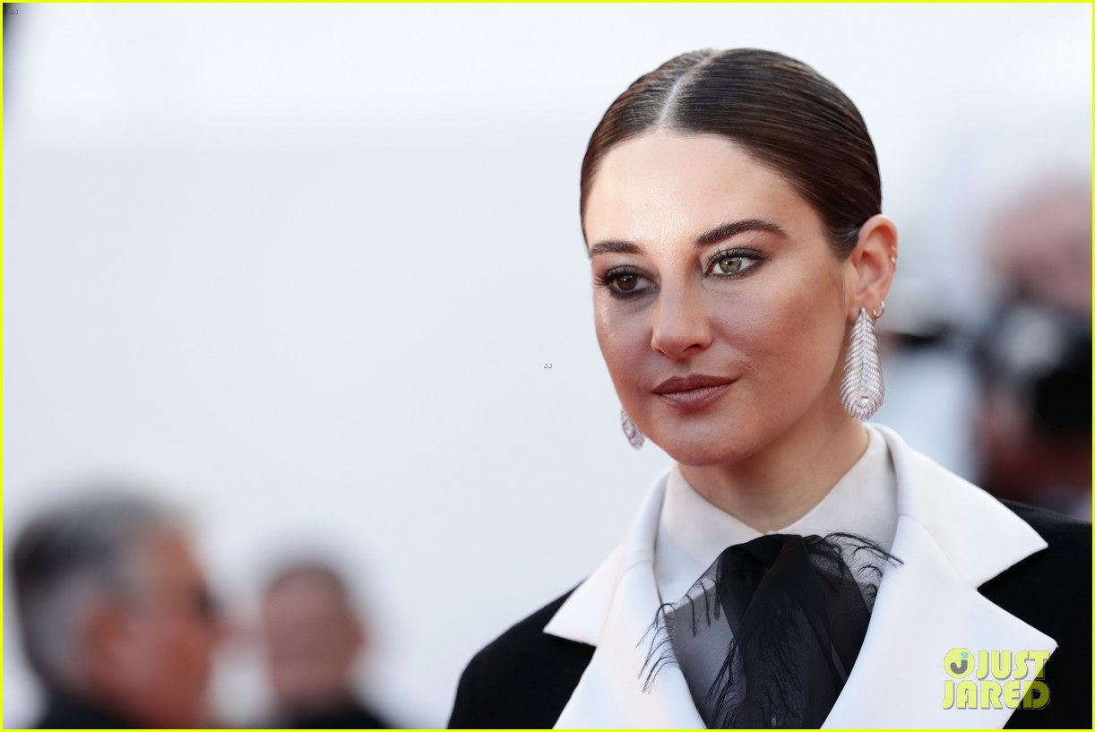 Shailene Woodley Rocks Sharp Tuxedo Dress at Cannes Film Fesival 2019