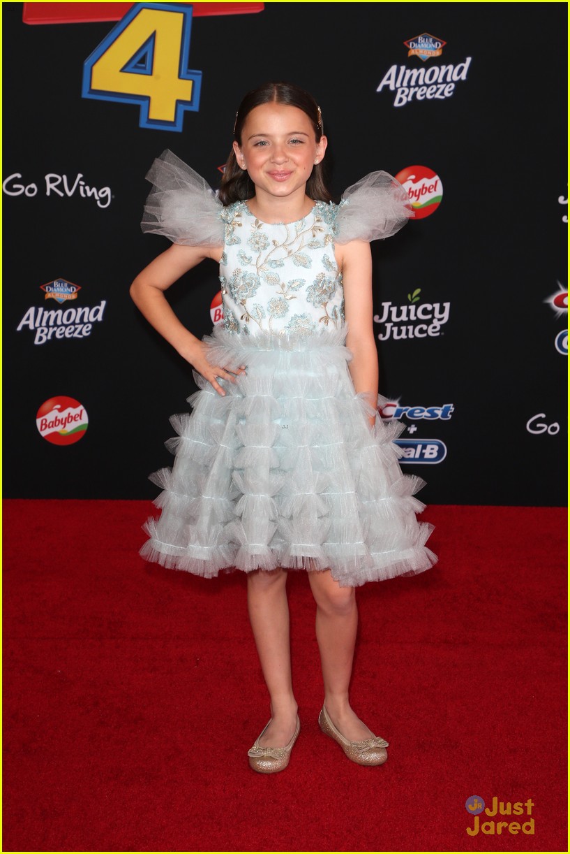 Ally Maki Wears Neon Yellow Suit For 'Toy Story 4' Premiere