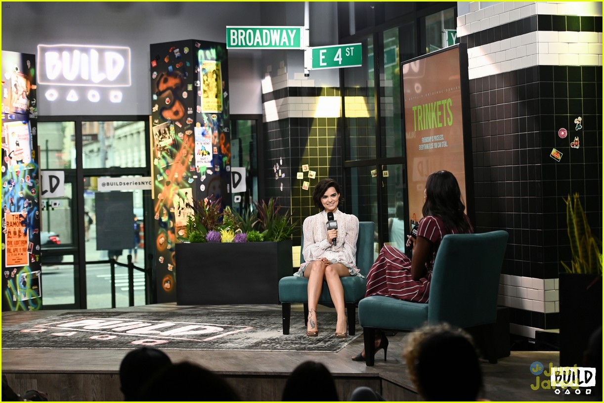 'Trinkets' Stars Odiseas Georgiadis & Brianna Hildebrand Promote The Netflix Show in NYC