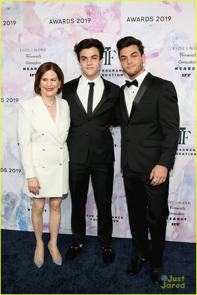 Ethan & Grayson Dolan Wear Bowties For Fragrance Foundation Awards 2019