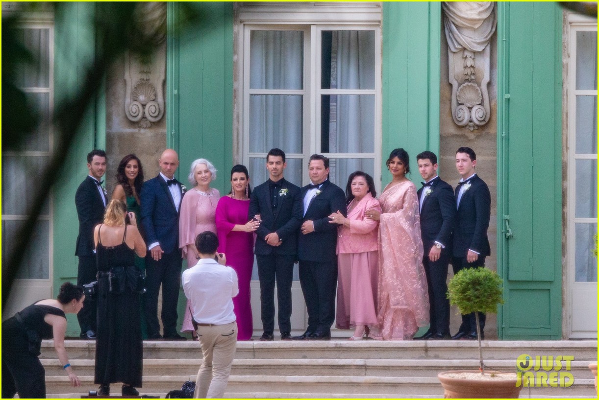Joe Jonas & Sophie Turner's Dog Porky Basquiat Wore a Tux To Their Wedding!