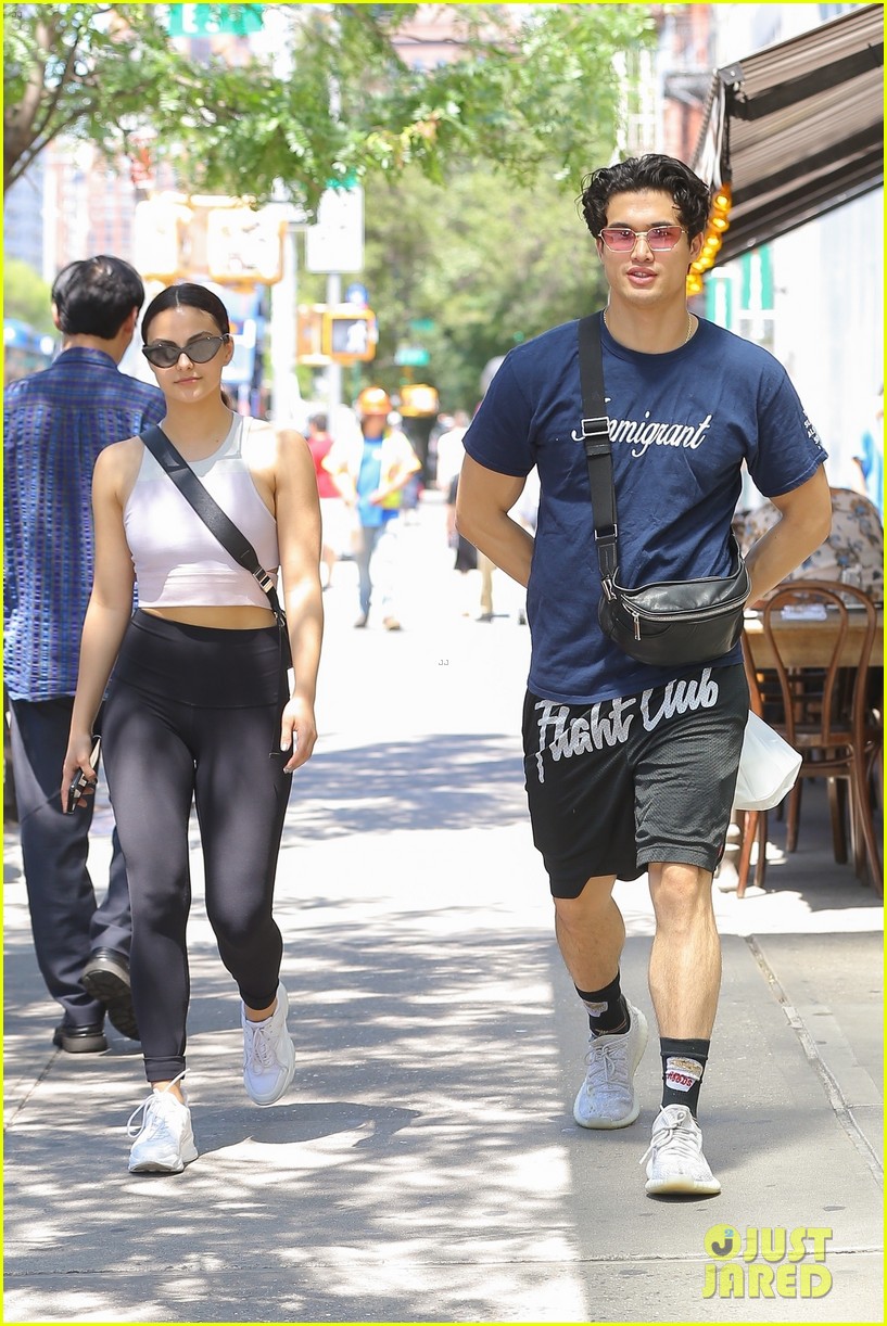 Camila Mendes Steps Out for the Day with Charles Melton!