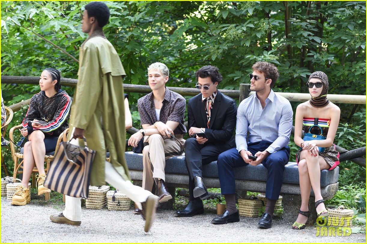 Riverdale's Rob Raco Grabs Front Row Seat at Fendi's Milan Fashion Show