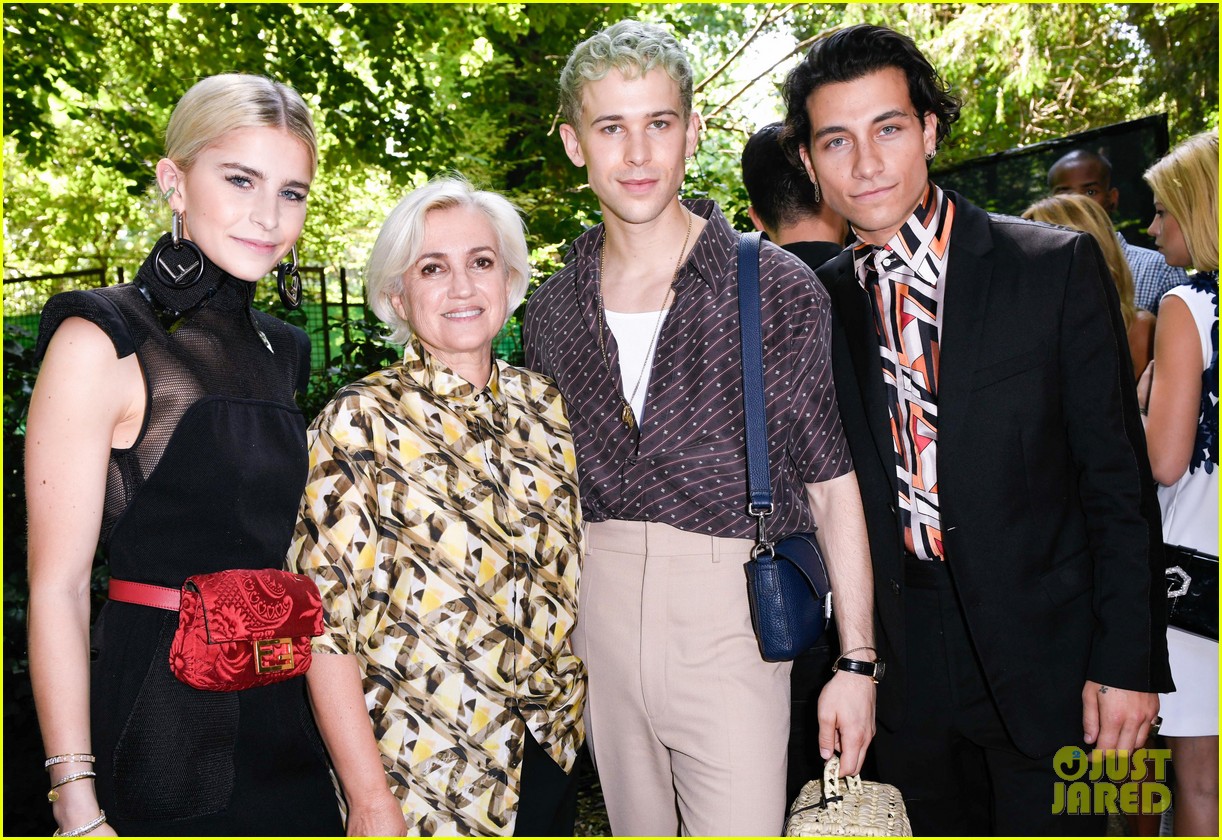 Riverdale's Rob Raco Grabs Front Row Seat at Fendi's Milan Fashion Show