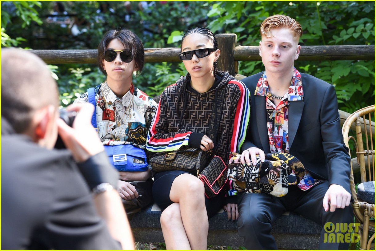 Riverdale's Rob Raco Grabs Front Row Seat at Fendi's Milan Fashion Show
