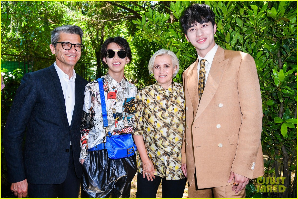 Riverdale's Rob Raco Grabs Front Row Seat at Fendi's Milan Fashion Show