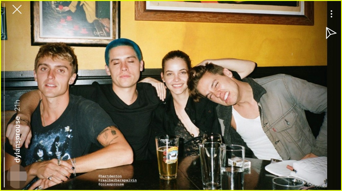 Dylan Sprouse Dyes His Hair Bright Blue - See the Pic!