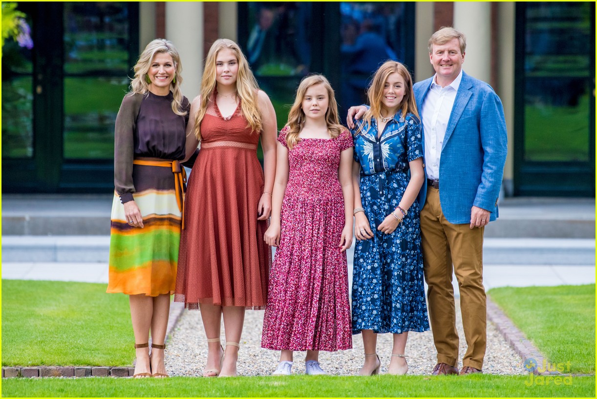 Dutch Princess Catharina Amalia Shines During Family Photo Call