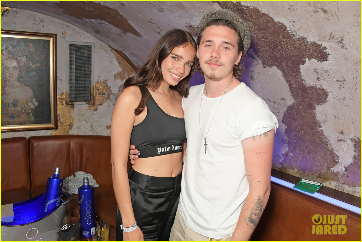 Brooklyn Beckham & Hana Cross Couple Up For Moschino's Pride in London Party