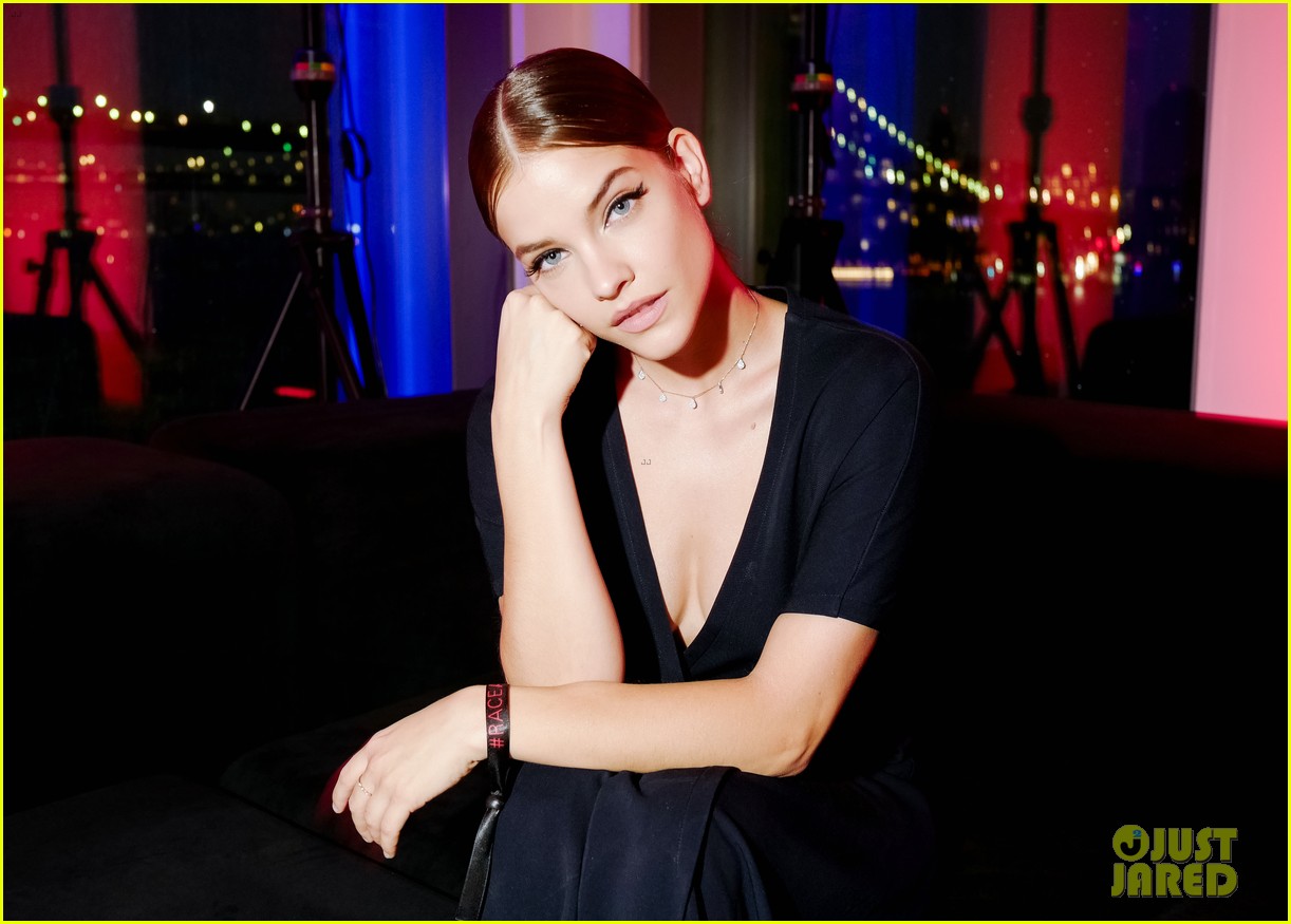 Dylan Sprouse & Barbara Palvin Share a Cute Kiss at BOSS & Porsche's Formula E Party