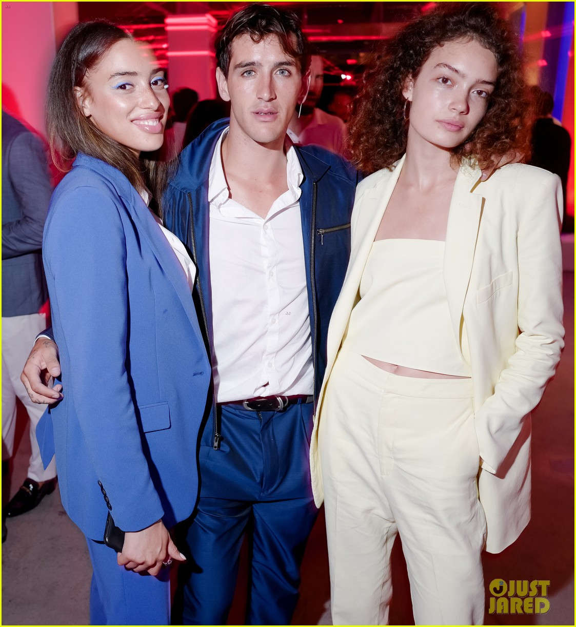 Dylan Sprouse & Barbara Palvin Share a Cute Kiss at BOSS & Porsche's Formula E Party