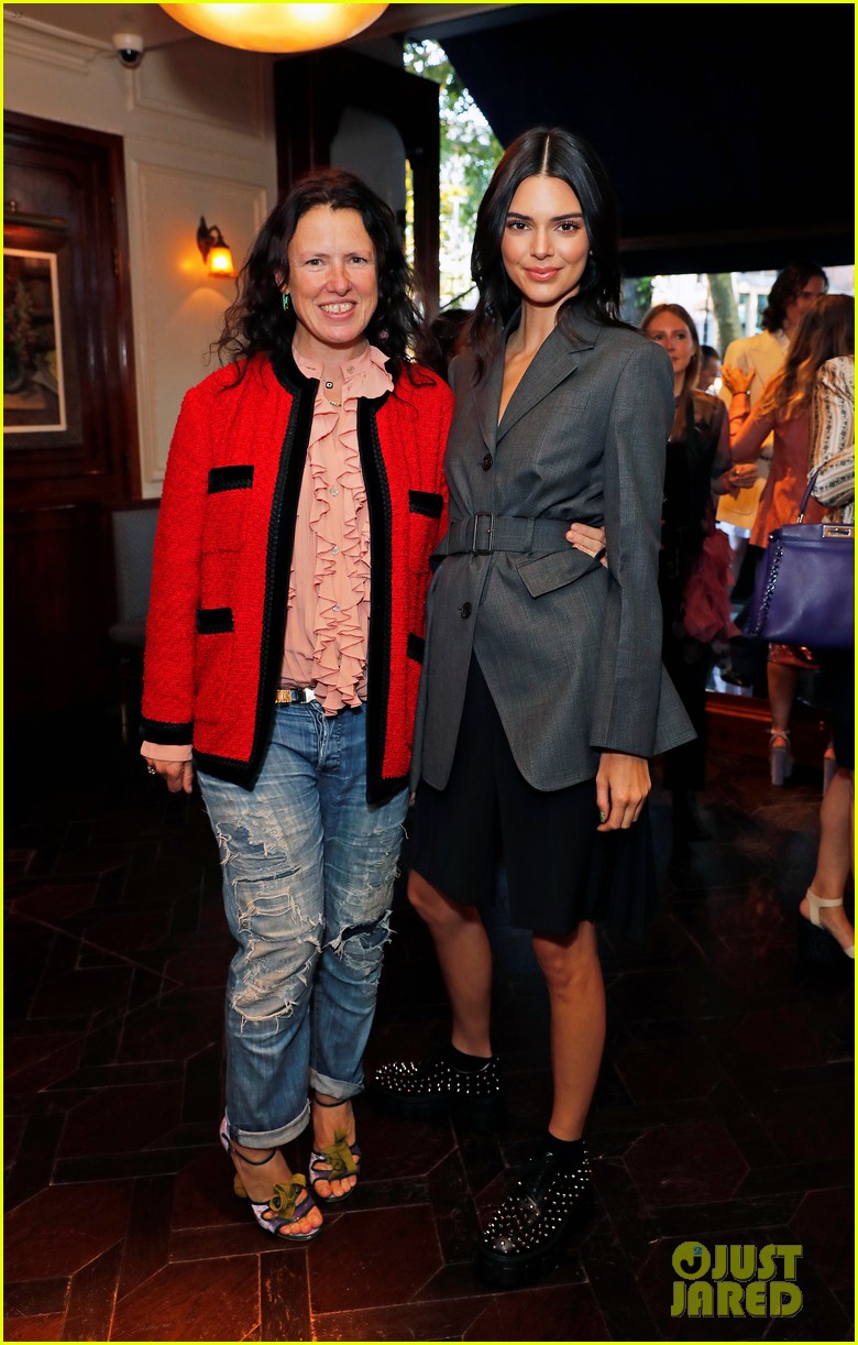 Kendall Jenner Joins Lottie Moss & Iris Law at #MovingLove Magazine Event in London