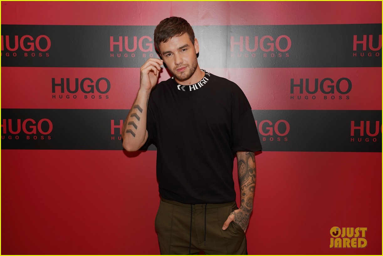 Liam Payne Promotes New Hugo Boss Collection in Miami!