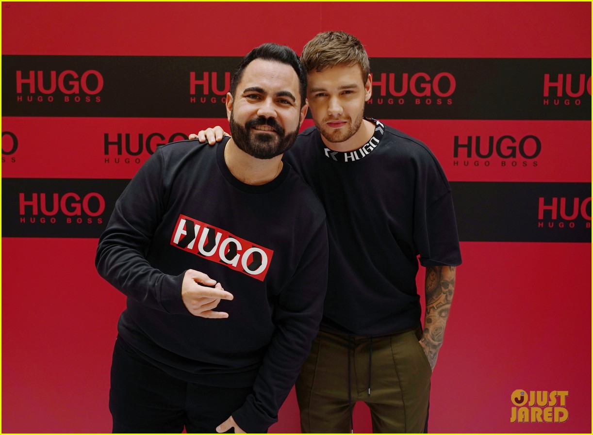 Liam Payne Promotes New Hugo Boss Collection in Miami!