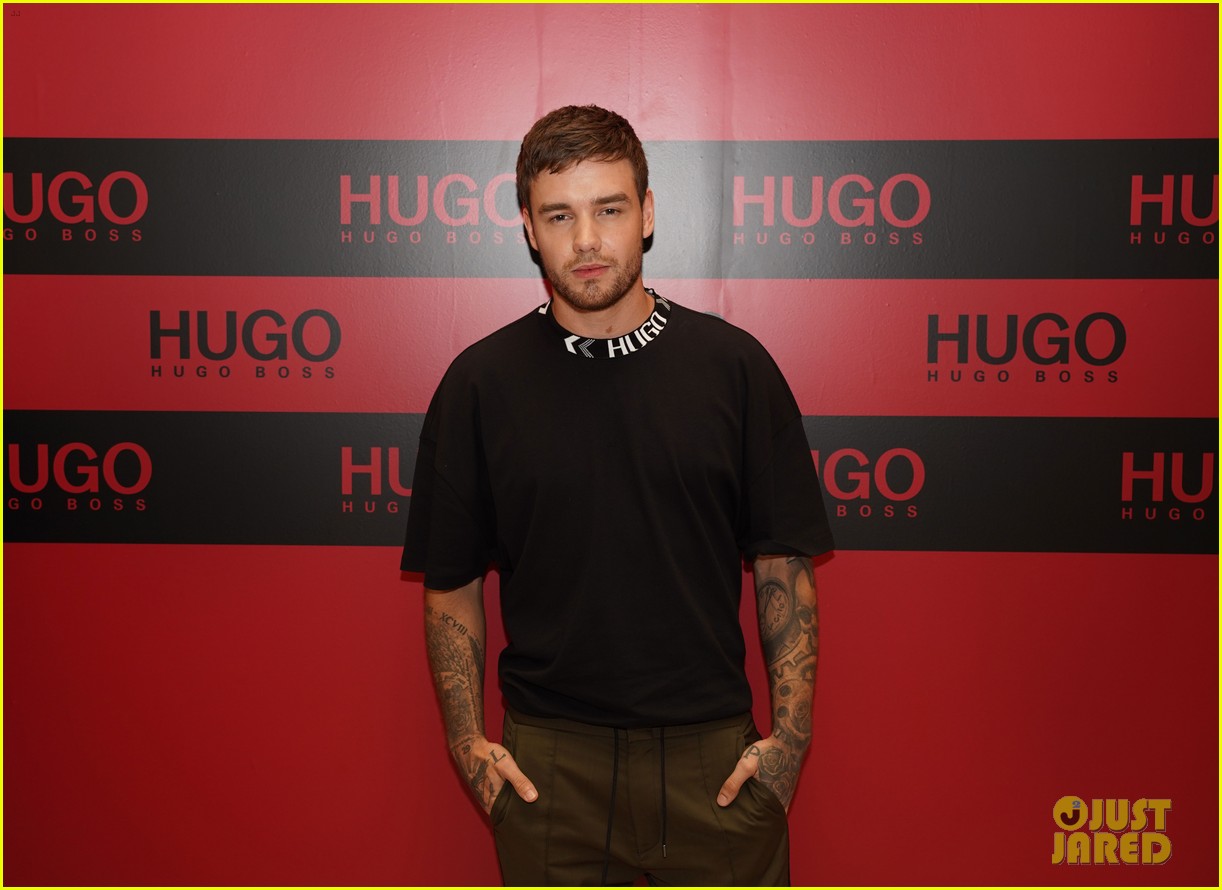 Liam Payne Promotes New Hugo Boss Collection in Miami!