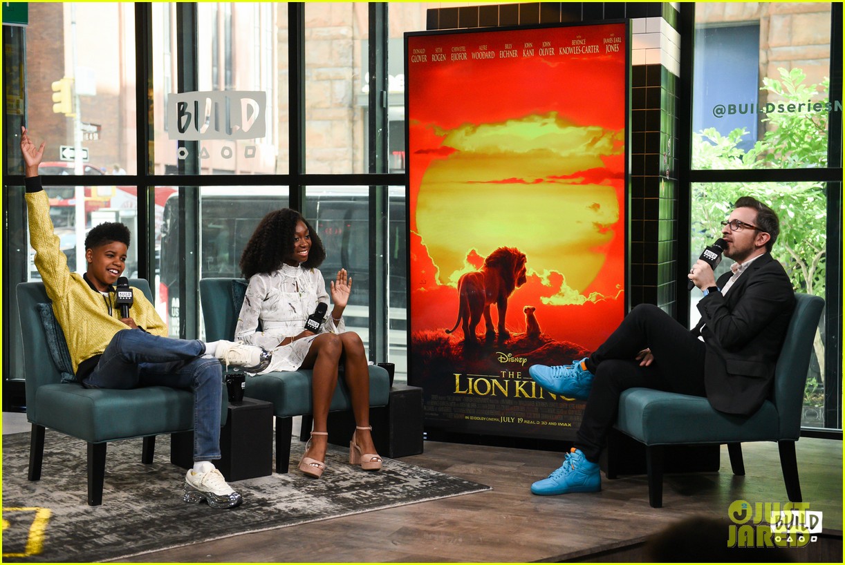 Shahadi Wright Joseph & JD McCrary Recorded Vocals For 'The Lion King' Together