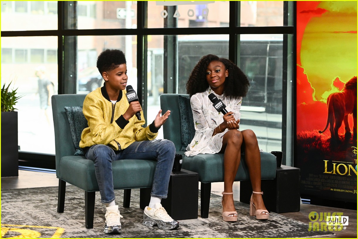 Shahadi Wright Joseph & JD McCrary Recorded Vocals For 'The Lion King' Together