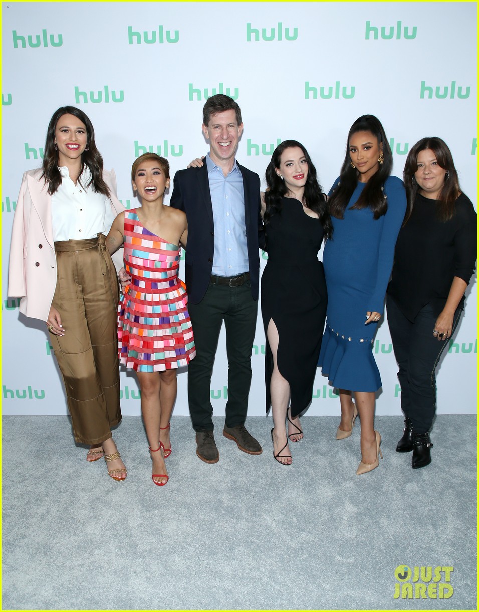Shay Mitchell, Brenda Song & Kat Dennings Reveal 'Dollface' Premiere Date at Hulu Upfronts 2019