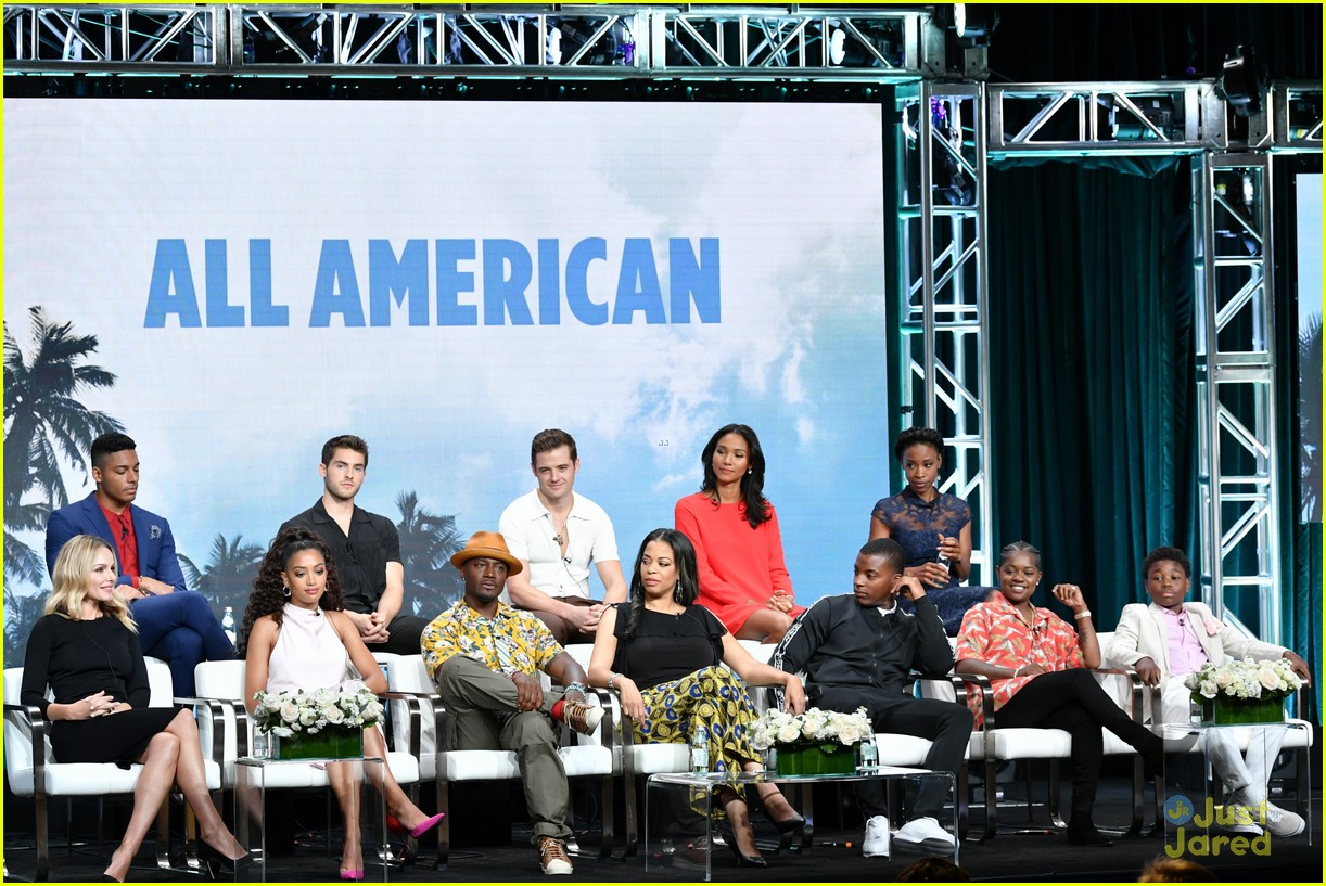 'All American' Stars Samantha Logan & Greta Onieogou Stun at CW's Summer TCA Party