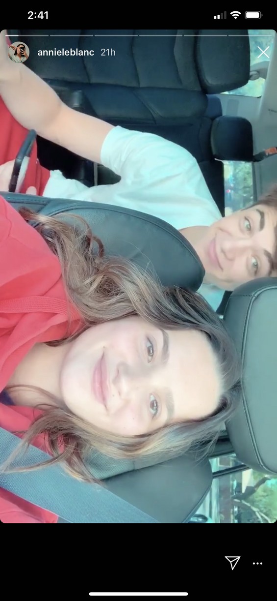 Annie LeBlanc Hangs With Boyfriend Asher Angel After Reaching Almost 8 Million Followers on Instagram