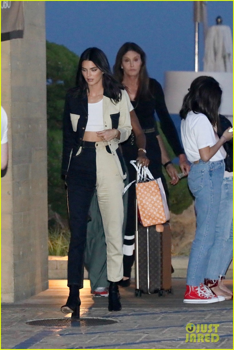 Kendall Jenner is All Smiles at Dinner with Caitlyn Jenner!