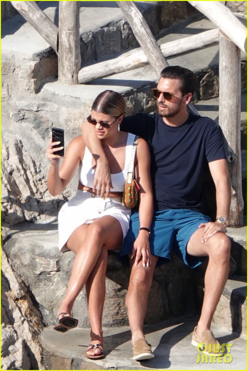 Sofia Richie Spends Some Time on the Beach with Scott Disick in Italy!