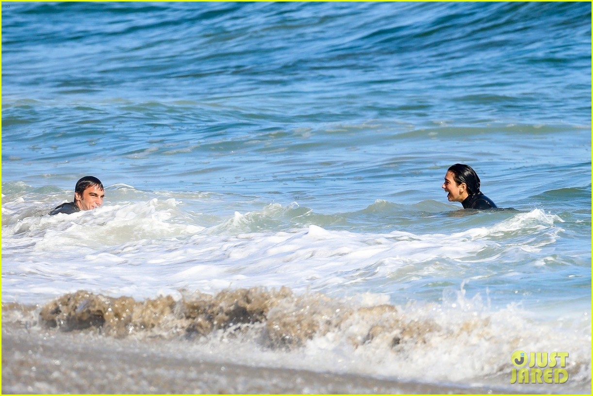 Dua Lipa Couples Up With Boyfriend Anwar Hadid in Malibu