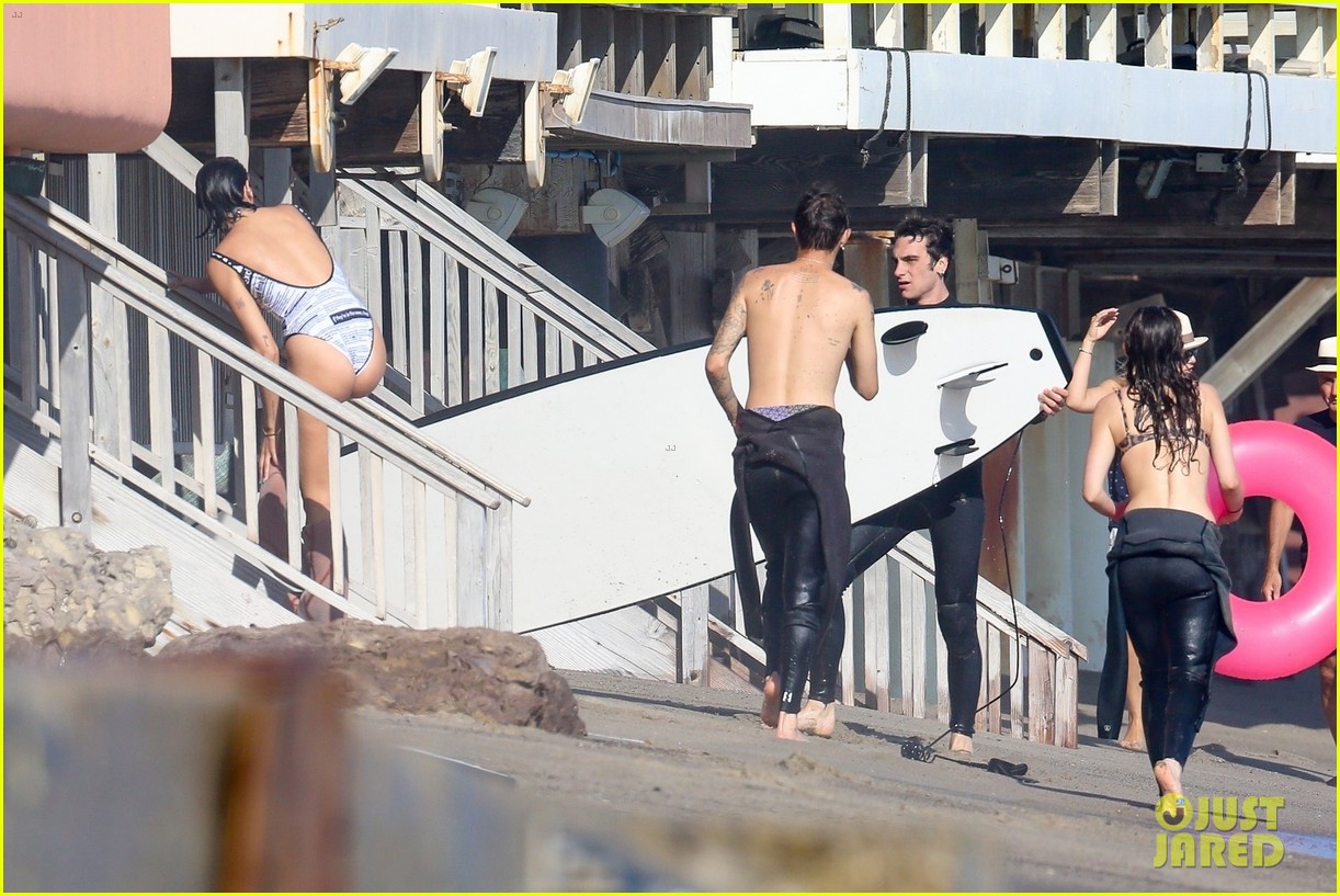 Dua Lipa Couples Up With Boyfriend Anwar Hadid in Malibu