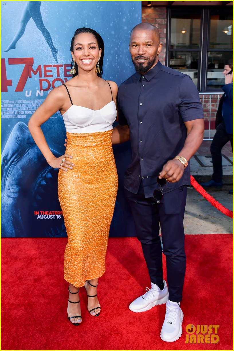 Corinne Foxx & Sistine Stallone Get Family Support at '47 Meters Down: Uncaged' Premiere