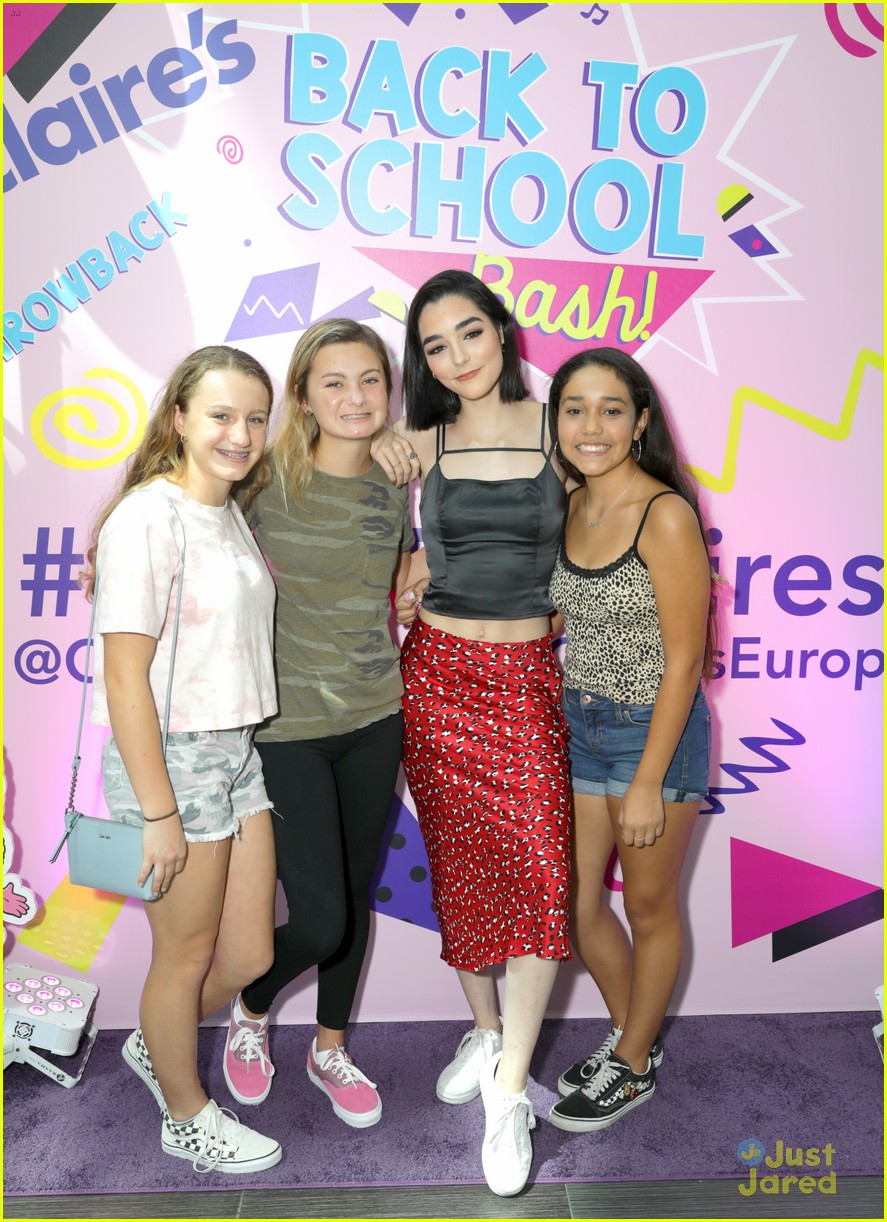Indiana Massara Celebrates Back To School Season with Claire's