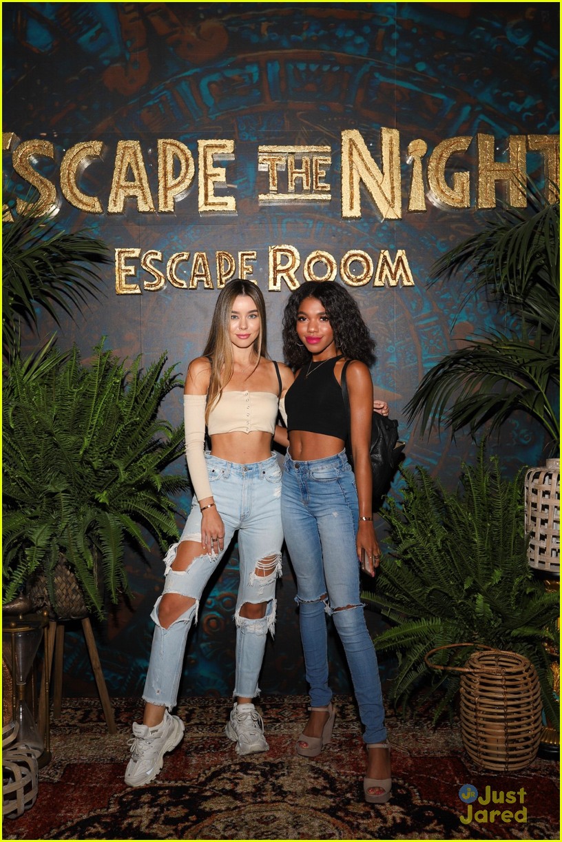 Veronica & Vanessa Merrell Join Joey Graceffa For His 'Escape The Night' Escape Room