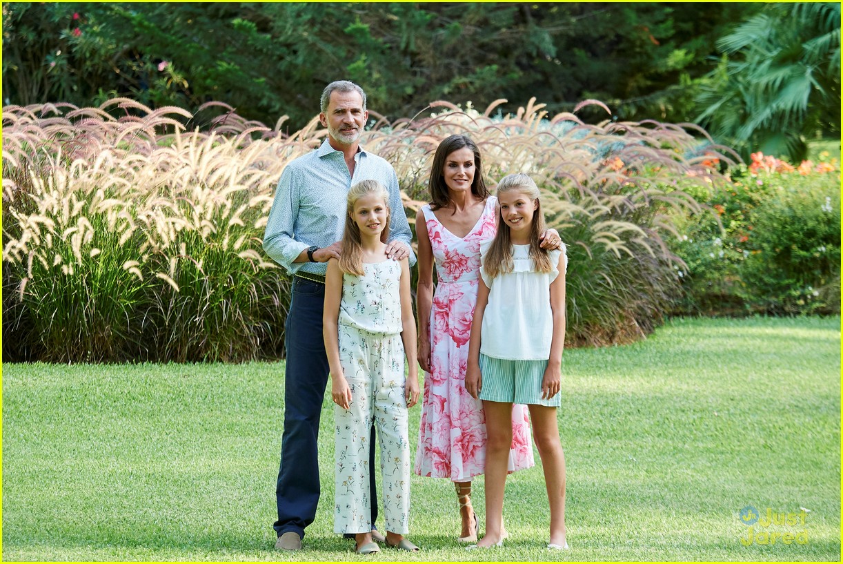 Princess Leonor of Spain Keeps It Cute In a Sweet Jumpsuit For Summer Photocall in Mallorca