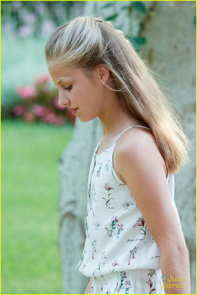 Princess Leonor of Spain Keeps It Cute In a Sweet Jumpsuit For Summer Photocall in Mallorca