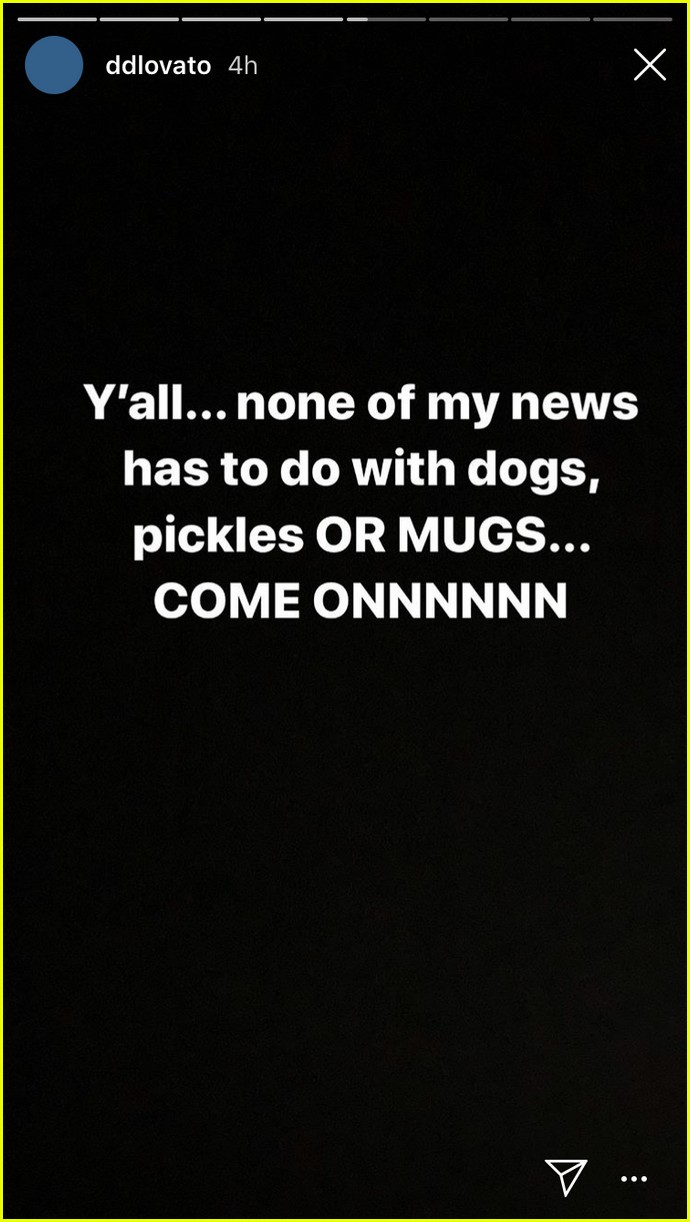 Demi Lovato Teases Secret Project as She Skips MTV VMAs 2019