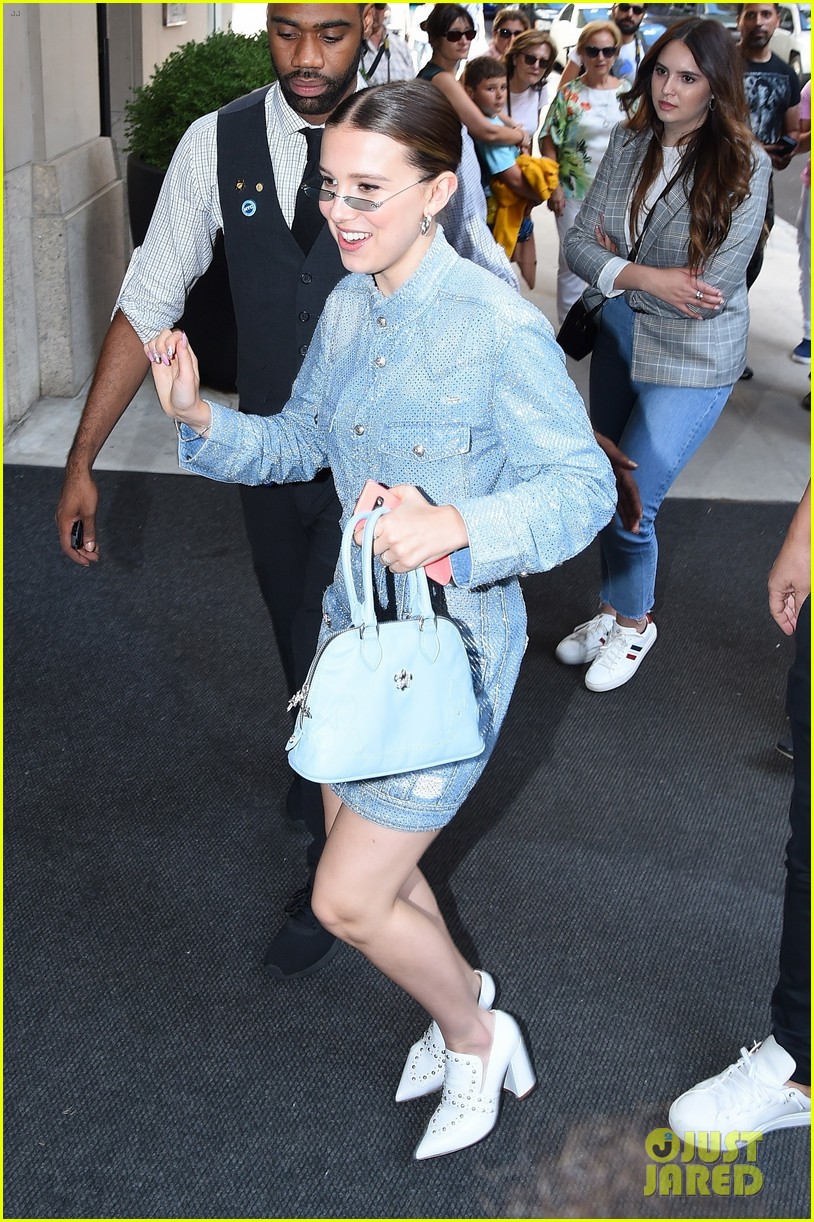 Millie Bobby Brown Meets Fans at Florence By Mills Pop Up Shop In NYC