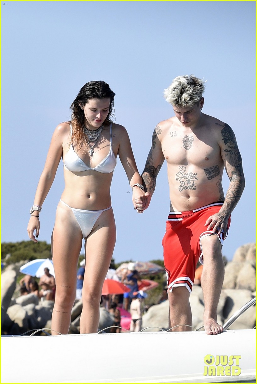Bella Thorne Rocks a Bikini in Italy Alongside Boyfriend Benjamin Mascolo