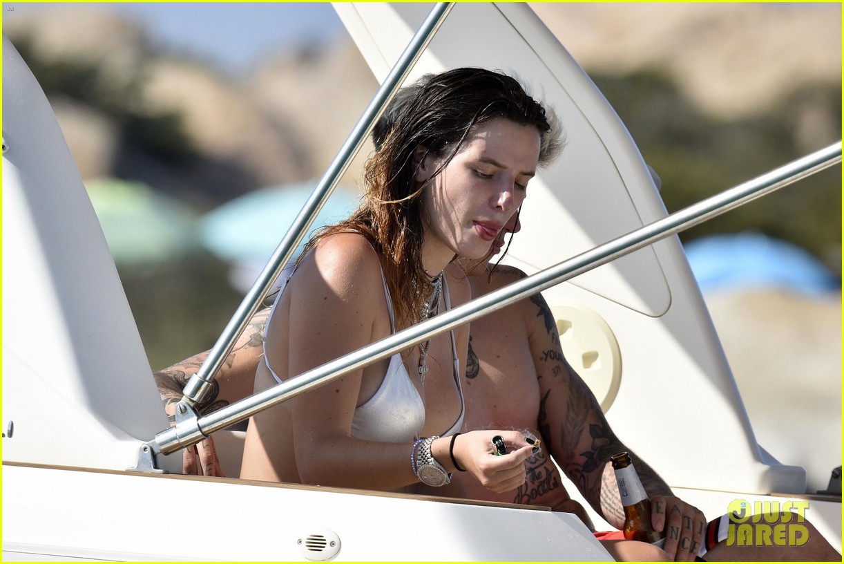 Bella Thorne Rocks a Bikini in Italy Alongside Boyfriend Benjamin Mascolo