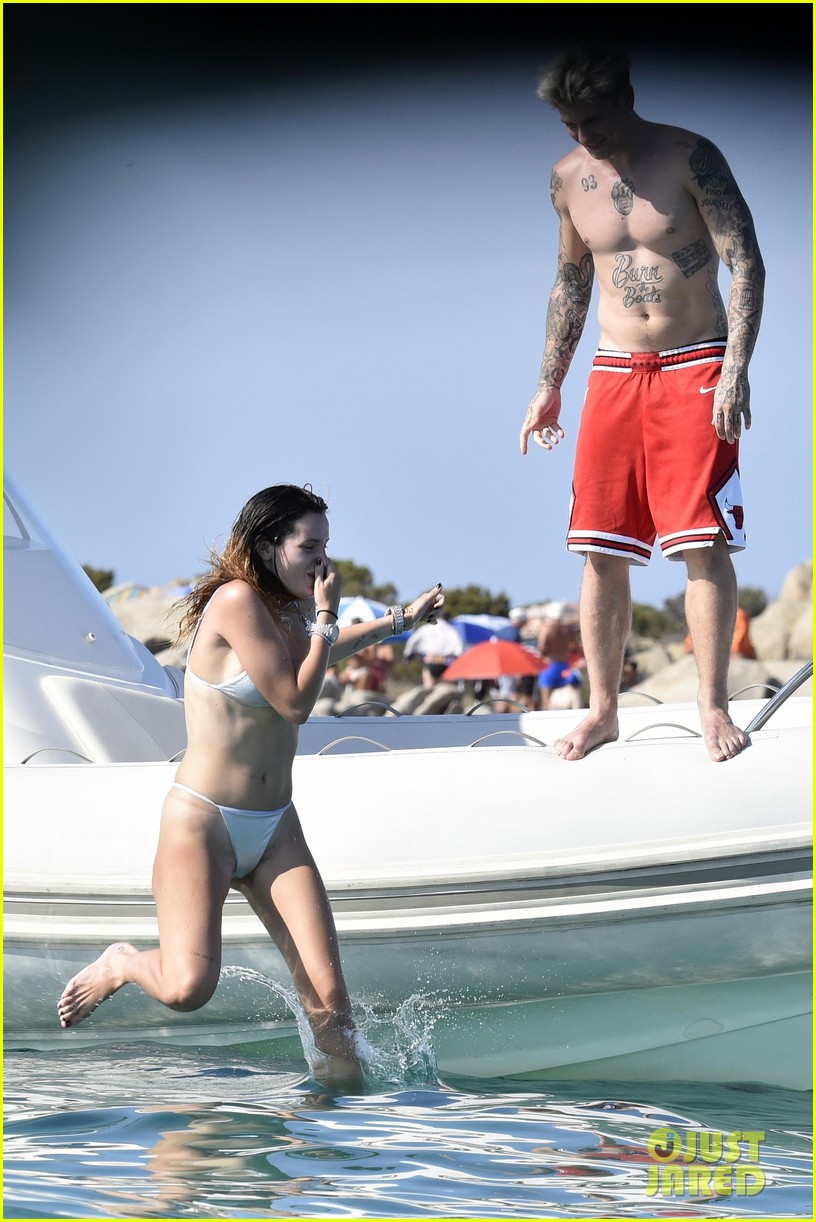 Bella Thorne Rocks a Bikini in Italy Alongside Boyfriend Benjamin Mascolo