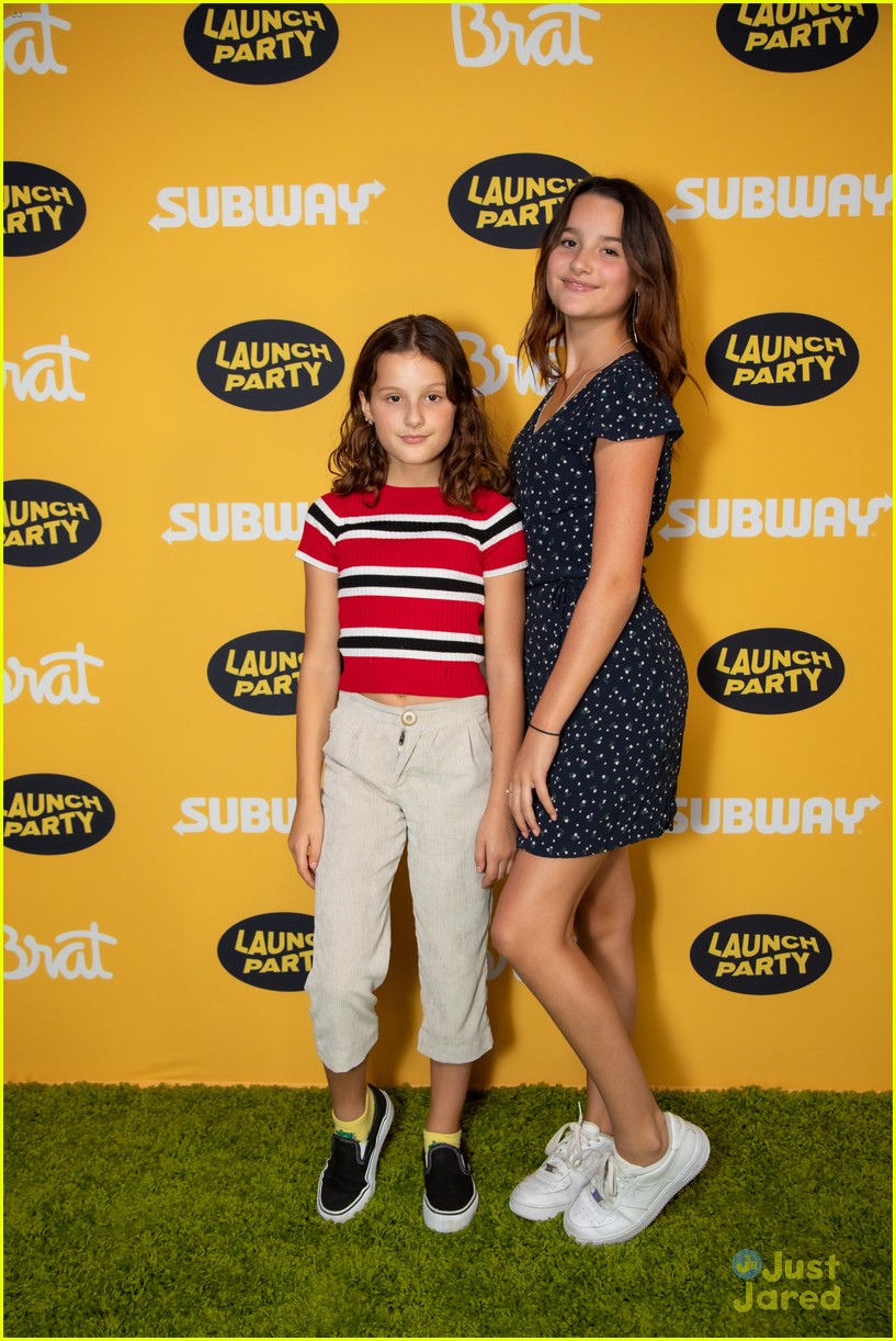 Annie LeBlanc & Ava Michelle Celebrate at Brat's Fall Series Launch Party