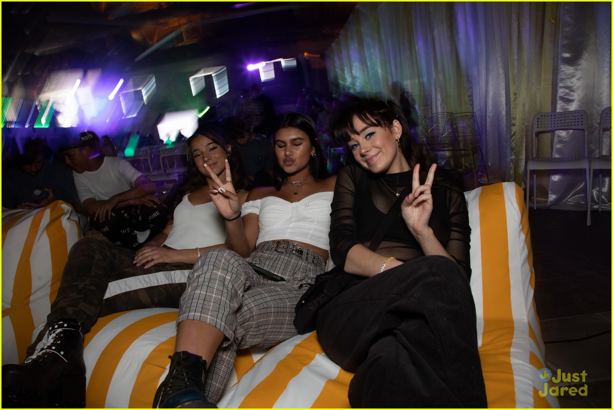 Annie LeBlanc & Ava Michelle Celebrate at Brat's Fall Series Launch Party