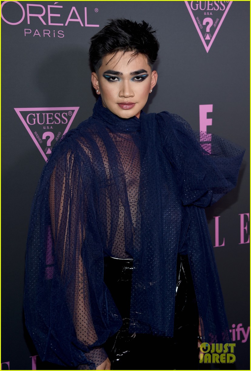 Camila Cabello Rocks a Checkered Dress at Star-Studded Elle Event